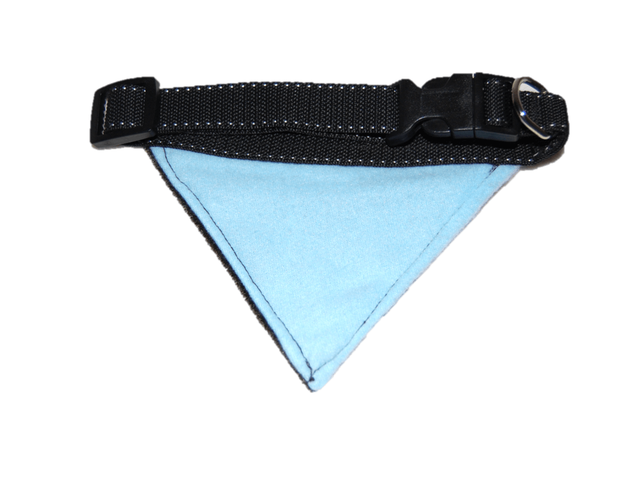 Halstuch M schwarze Samtoptik mit Sternchen Perlen und Mond