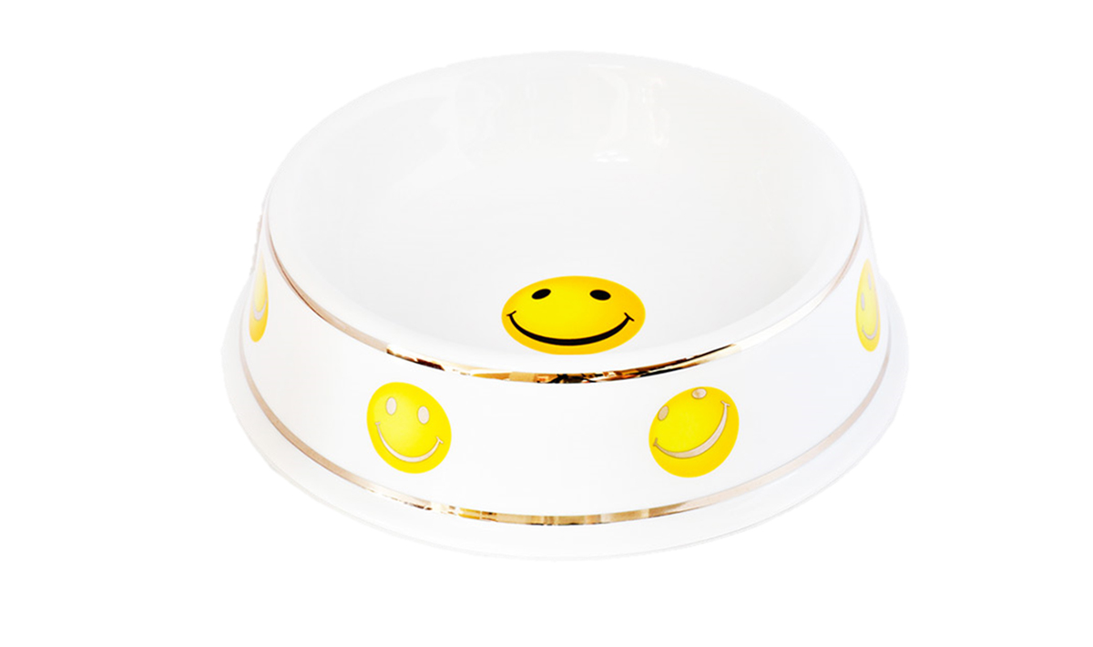 Edler Porzellan Napf Smiley M/L aus dem Hause Lillibed